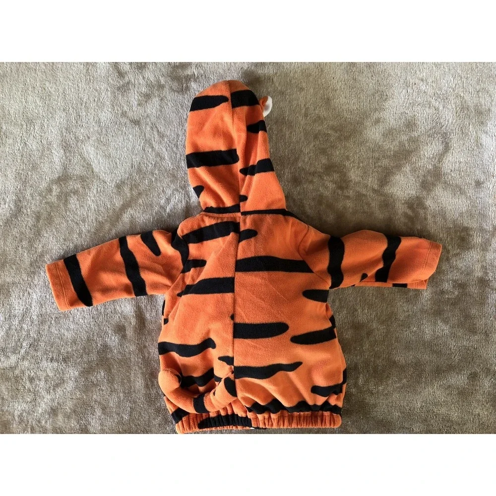 Carter's Tiger Costume 6-9 Months Orange 2 Piece Dress-ups Halloween - Picture 9 of 12